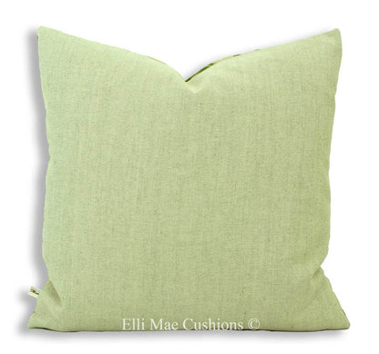 William Morris Scroll Loden Thyme Designer Fabric Sofa Cushion Pillow Cover
